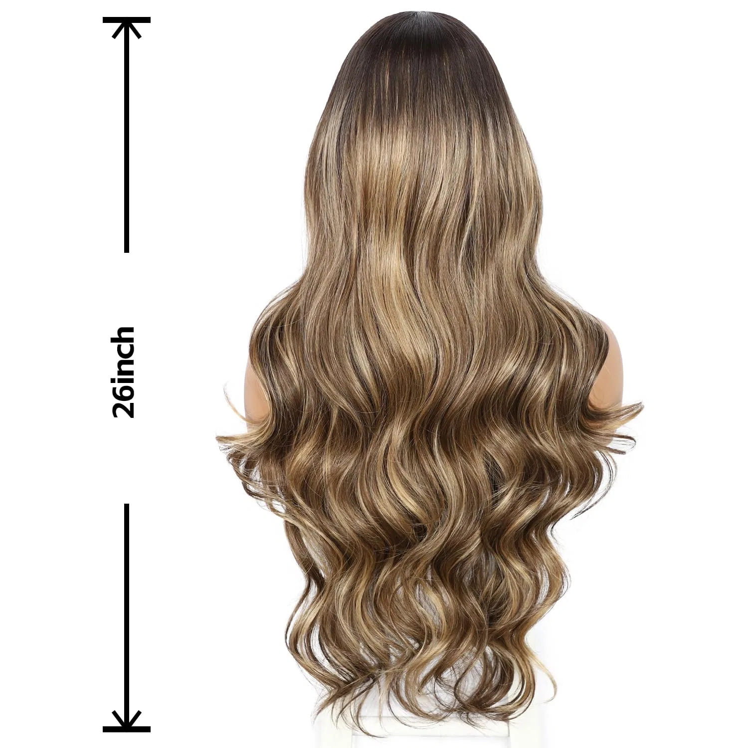 Синтетический парик «Sapphirwigs 13 x 4 Brown Lace Front Wig» от Sapphirewigs Sapphirewigs — фото 2