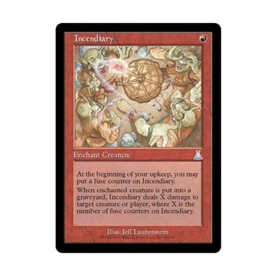 

CCG Зажигательный (U), MTG - Urza's Destiny