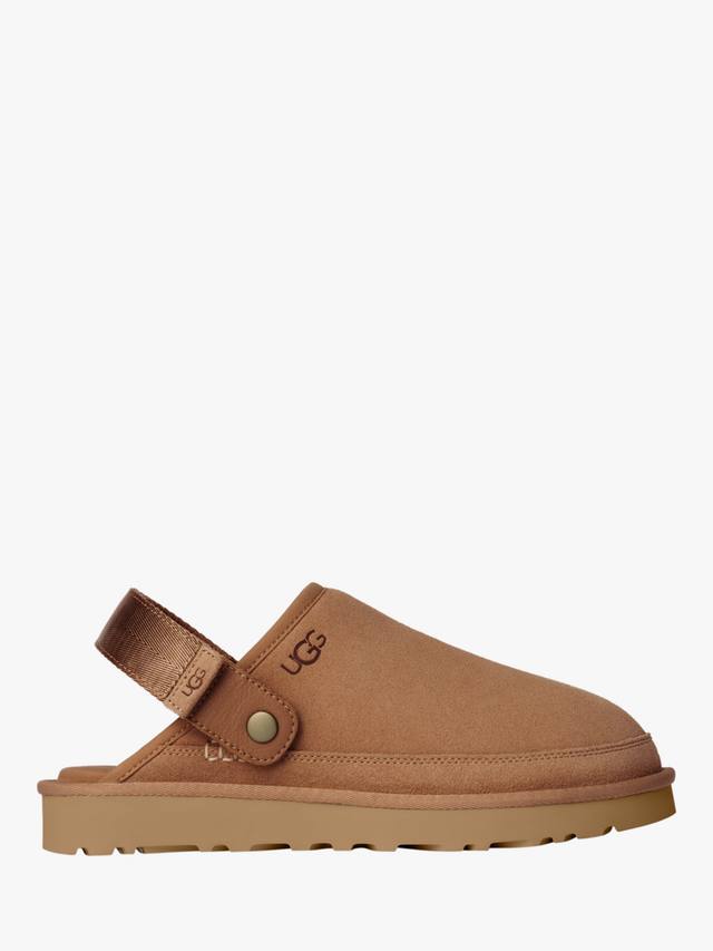 

Золотые береговые замшевые тапочки UGG, Chestnut