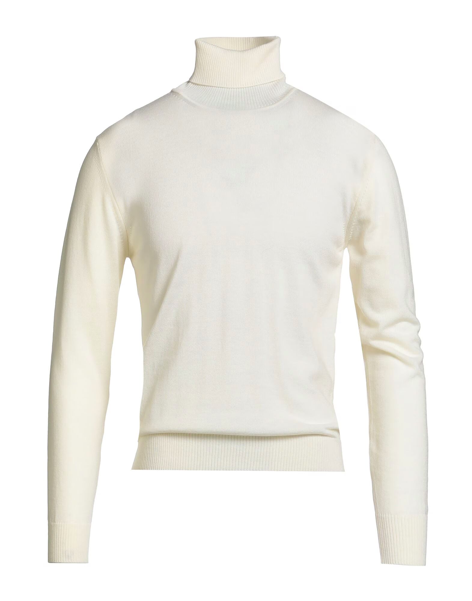 

Водолазка Luigi Borrelli Napoli, слоновая кость