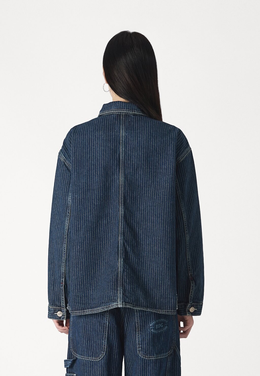 

Джинсовая куртка BDG RAILROAD RINSE BDG Urban Outfitters, синий