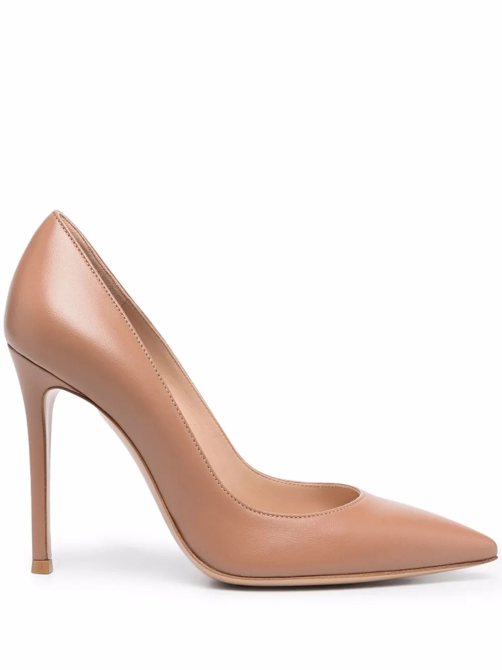 Туфли-лодочки с заостренным носком Gianvito Rossi, нейтральный