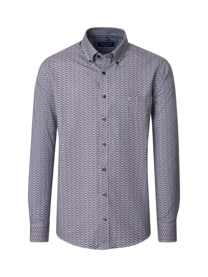 

Повседневная рубашка красного цвета CASAMODA