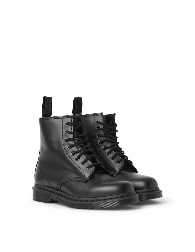 Мужские ботинки Dr. Martens 1460 кожаные с 8 люверсами, черный — фото 3