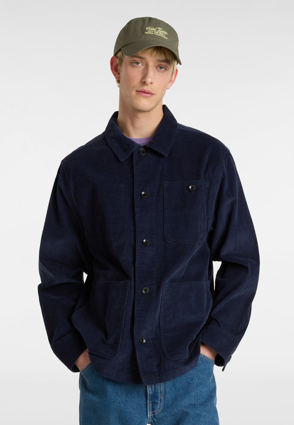 

Летняя куртка DRILL CHORE CORDUROY Vans, синий