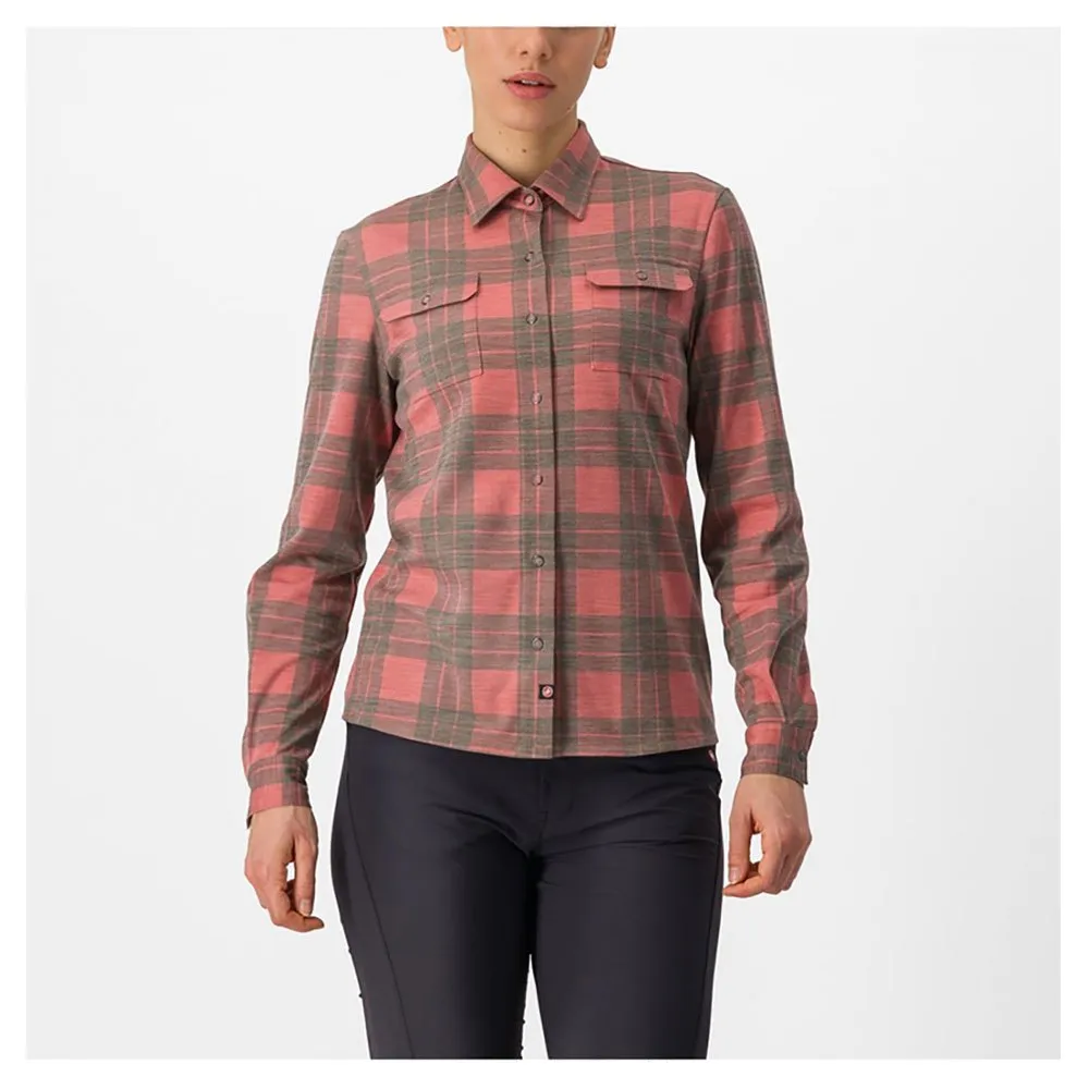

Рубашка с длинным рукавом Castelli Unlimitd Flannel, оранжевый
