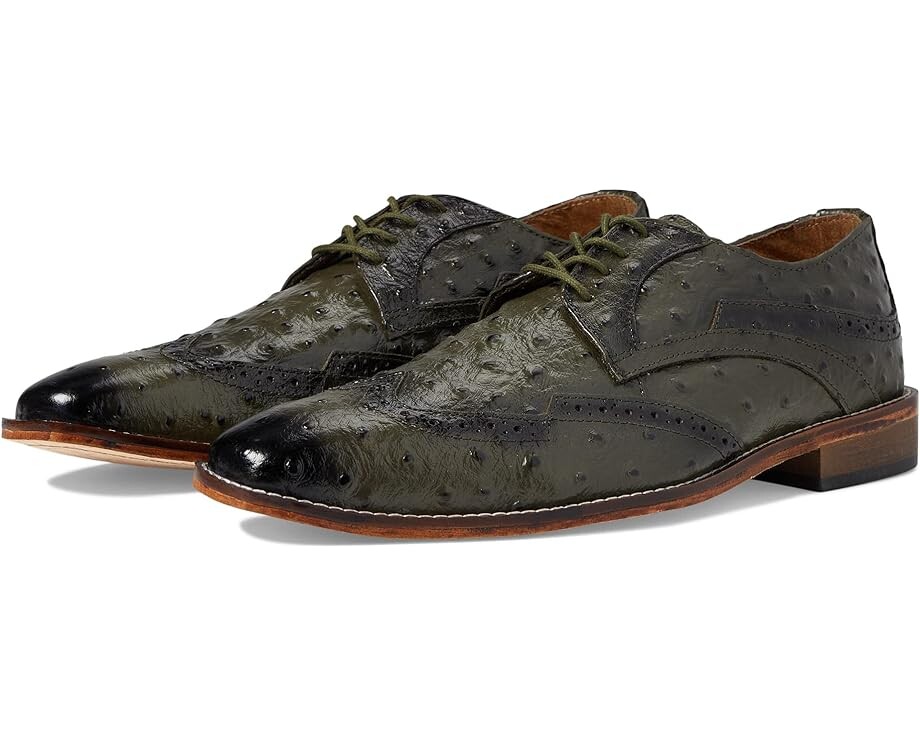 

Оксфорды Stacy Adams Gennaro Wing Tip Oxford, оливковый