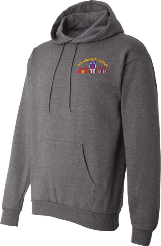 

Толстовка MilitaryBest 10th Mountain Division Afghanistan Veteran с вышитыми лентами