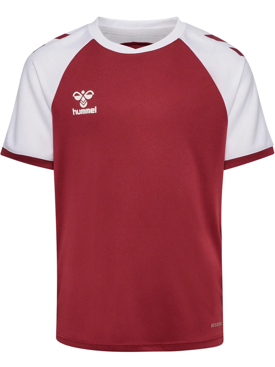 Футболка функциональная Hummel, maroon/white