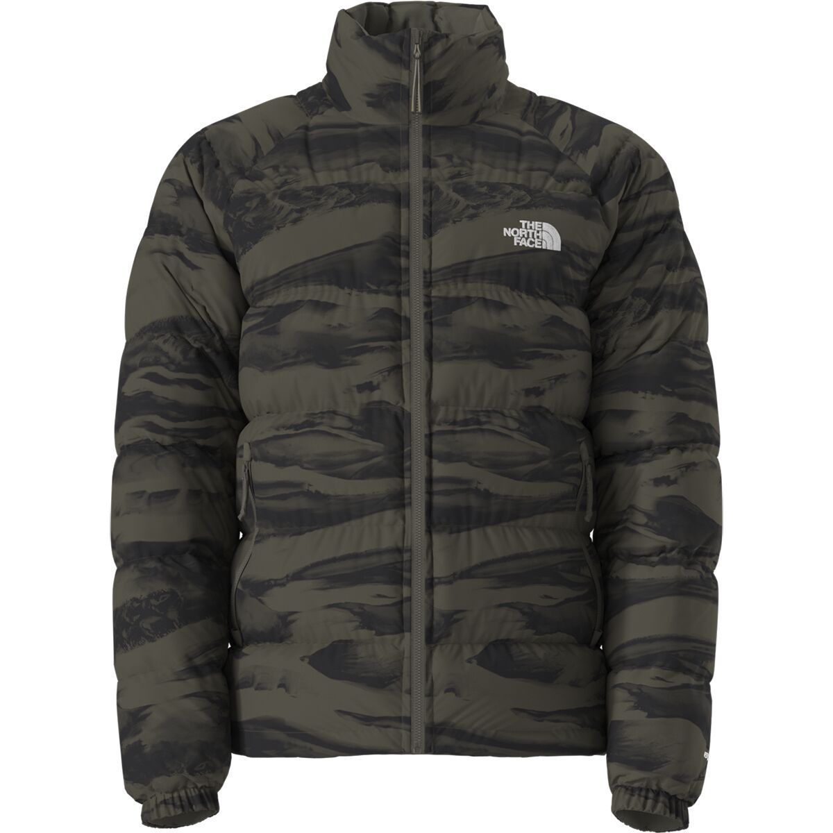 

Пуховая куртка Hydrenalite Print The North Face, зеленый