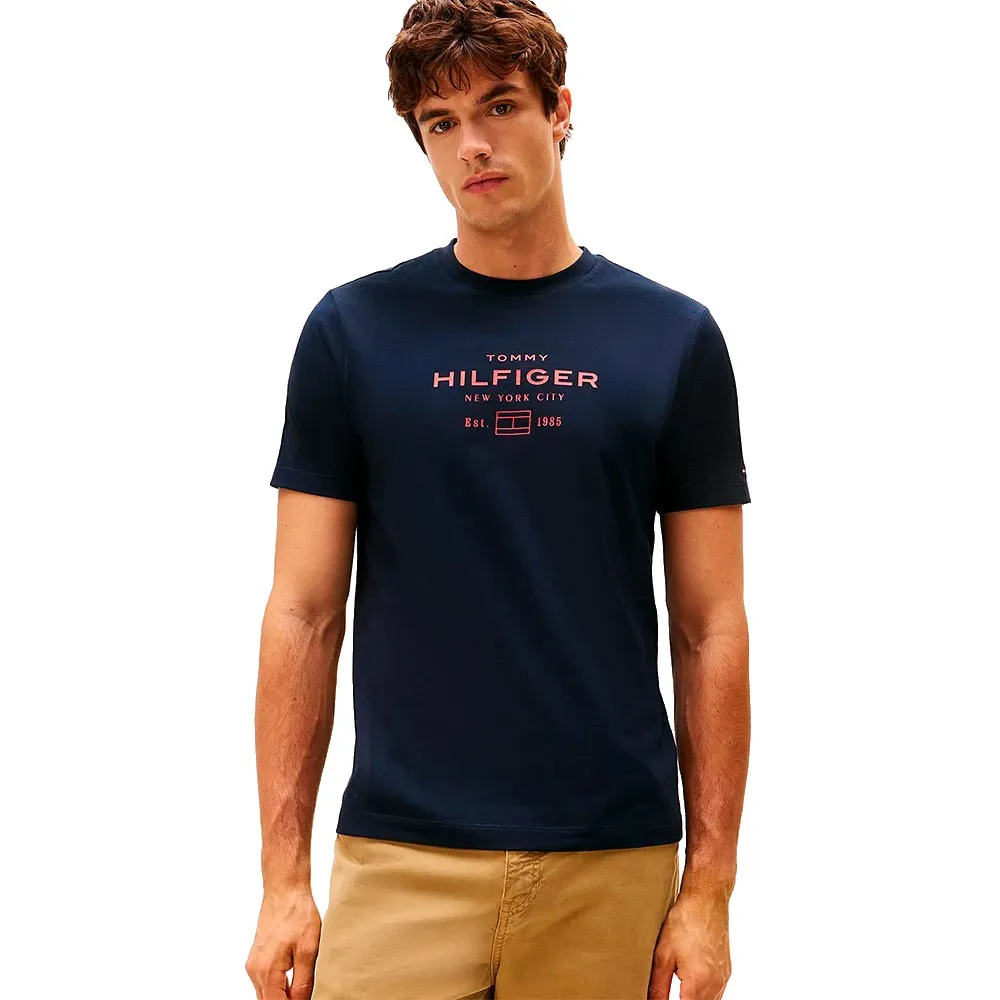 

Футболка Tommy Hilfiger Stack Graphic, синий