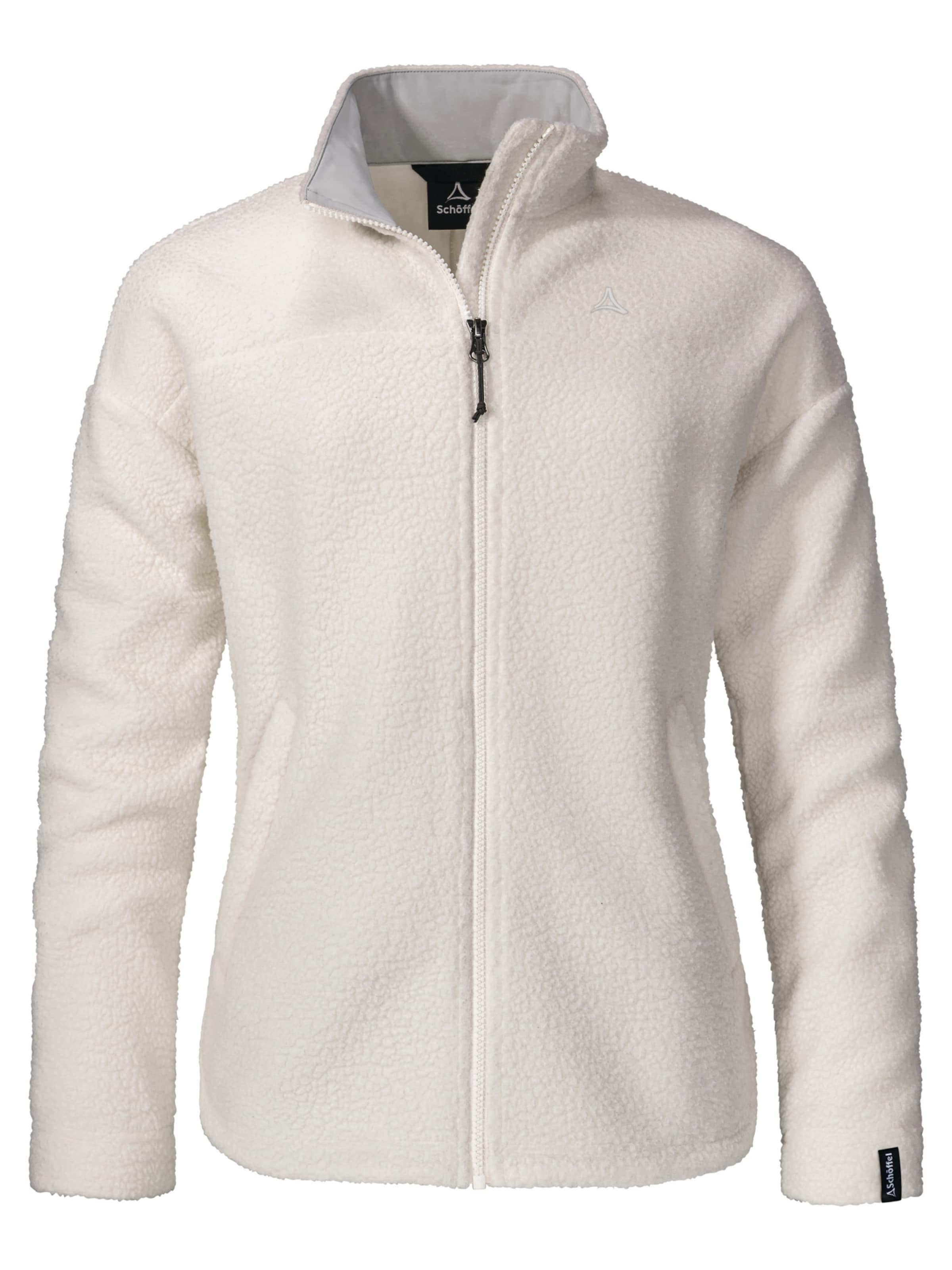 

Schöffel Спортивная флисовая куртка 'Purga' в цвете Natural White