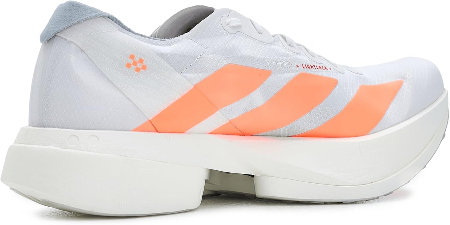 Мужские кроссовки adidas Adizero Adios Pro 3, белый/красный/оранжевый/ярко-красный — фото 4