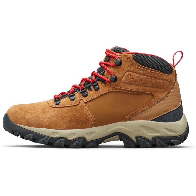 Ботинки для треккинга Newton Ridge Plus II Suede WP Columbia, красный — фото 4