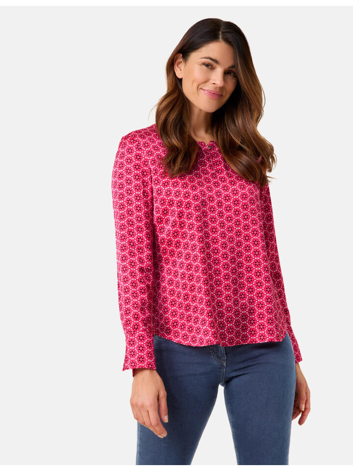 

Блуза Gerry Weber Bluse Langarm, цвет Wine/Raspberry figured