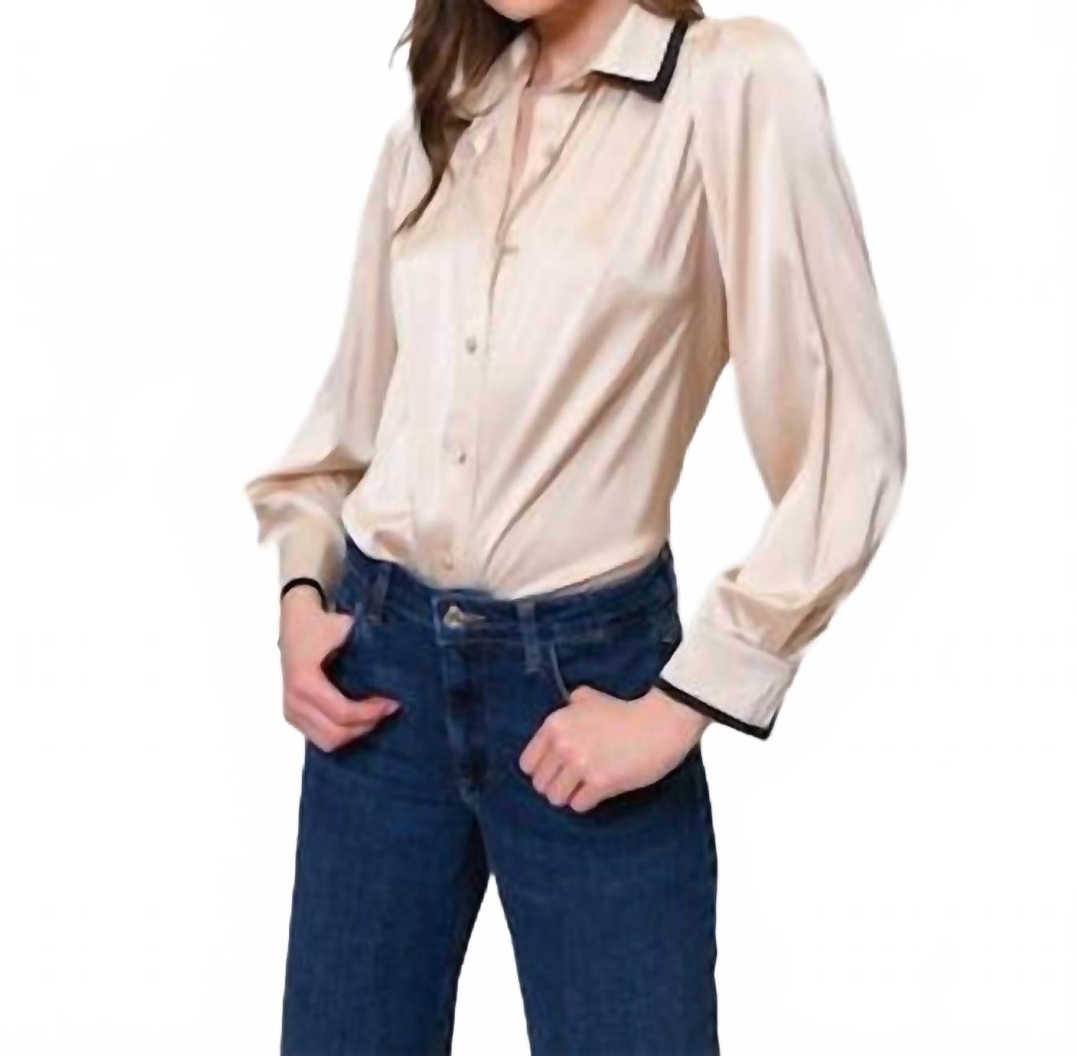 

Топ Hutch Kodie цвета шампанского/черного