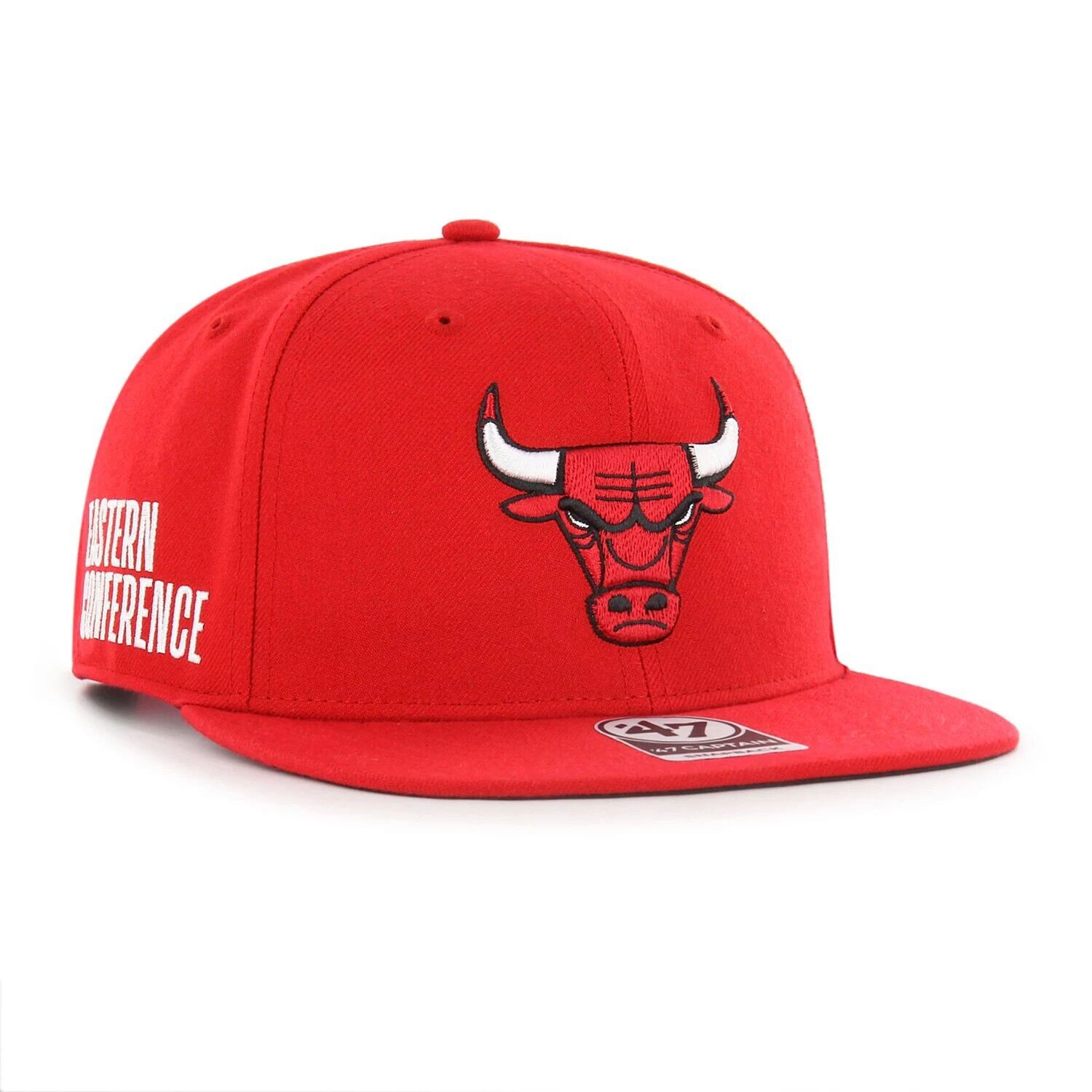 

Мужская кепка Red Chicago Bulls Sure Shot Captain Snapback '47