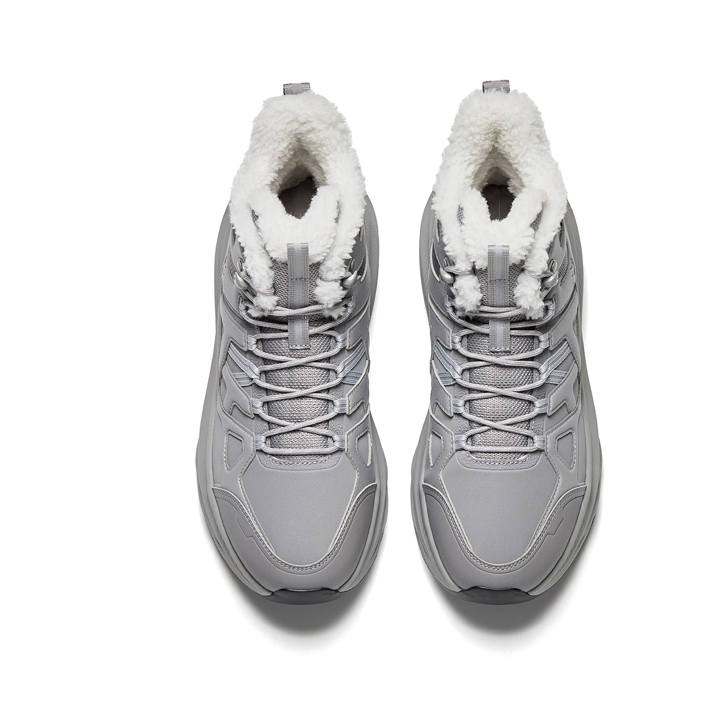 Мужские универсальные утепленные ботинки Sandstorm Gray/Pigeon Gray ANTA, серый — фото 4