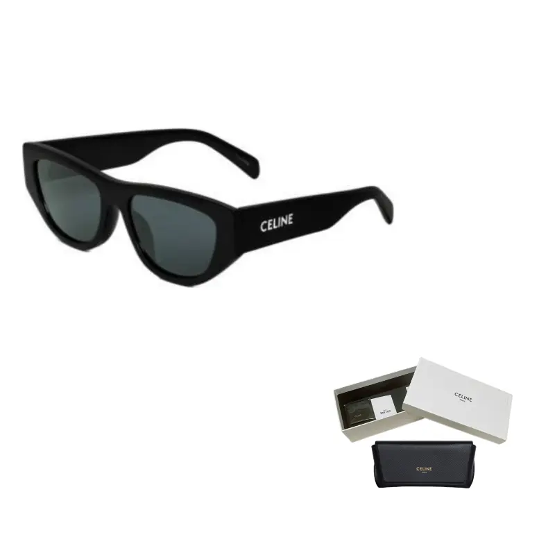 

CELINE Кошачий глаз солнцезащитные очки, Black