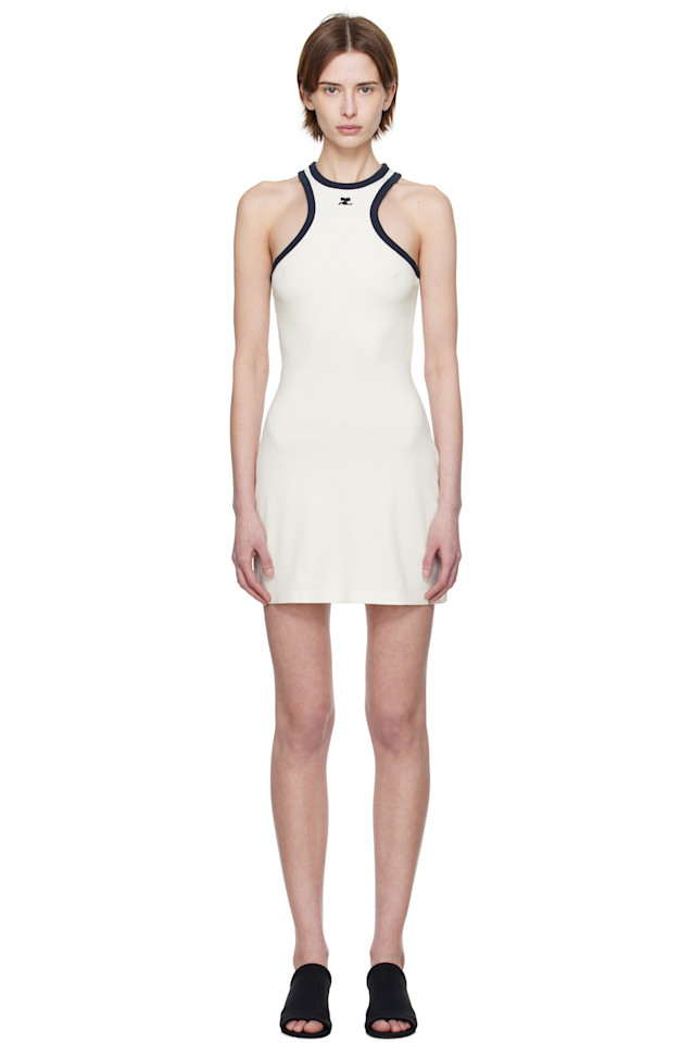 

Мини-платье Scuba Courrèges, мультиколор