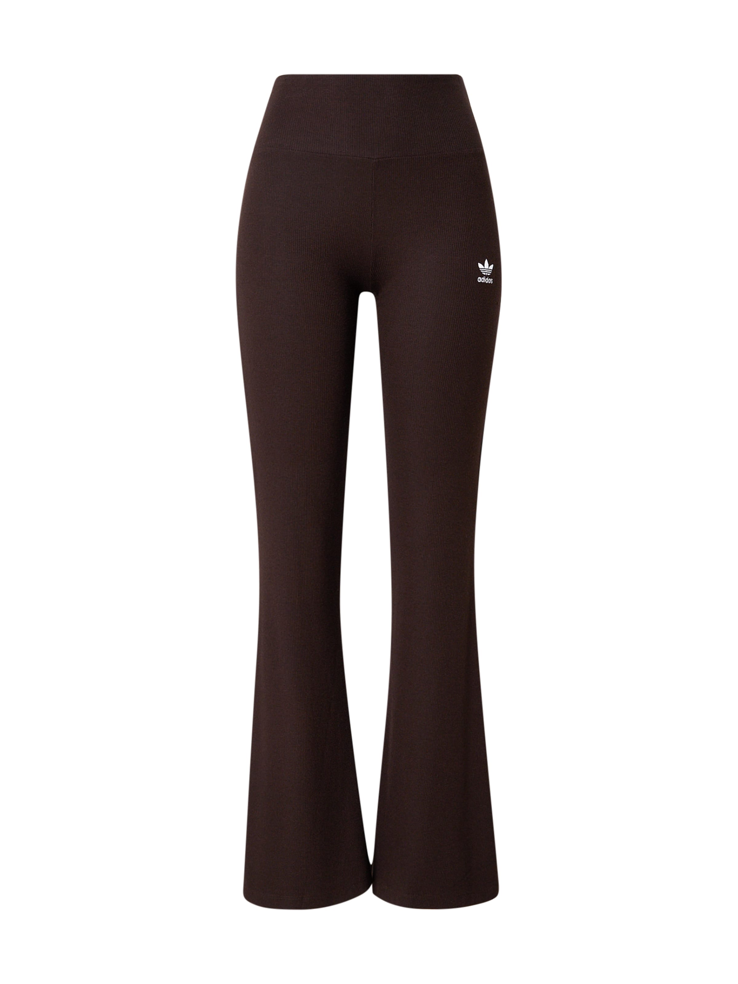 

Adidas Originals Леггинсы с расклешенными штанинами 'Essentials' в темно-коричневом цвете