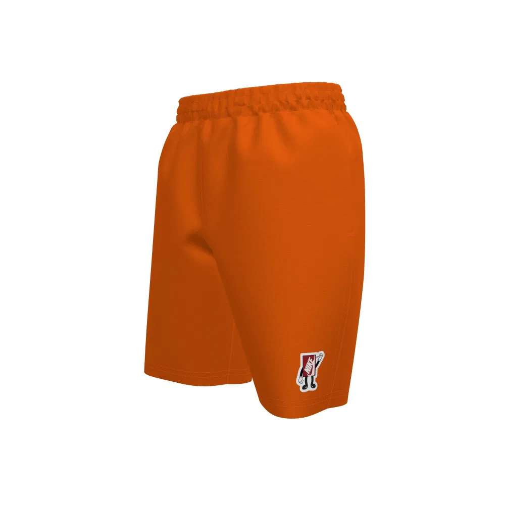 Детские шорты для плавания Boxy Patch 7 дюймов оранжевые от Nike Swim