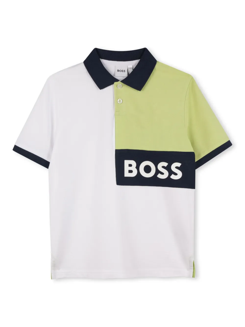 Спортивный костюм с логотипом BOSS Kidswear, белый — фото 3