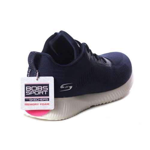 Кроссовки женские Skechers Bobs Sport Tough Talk темно-синие — фото 3