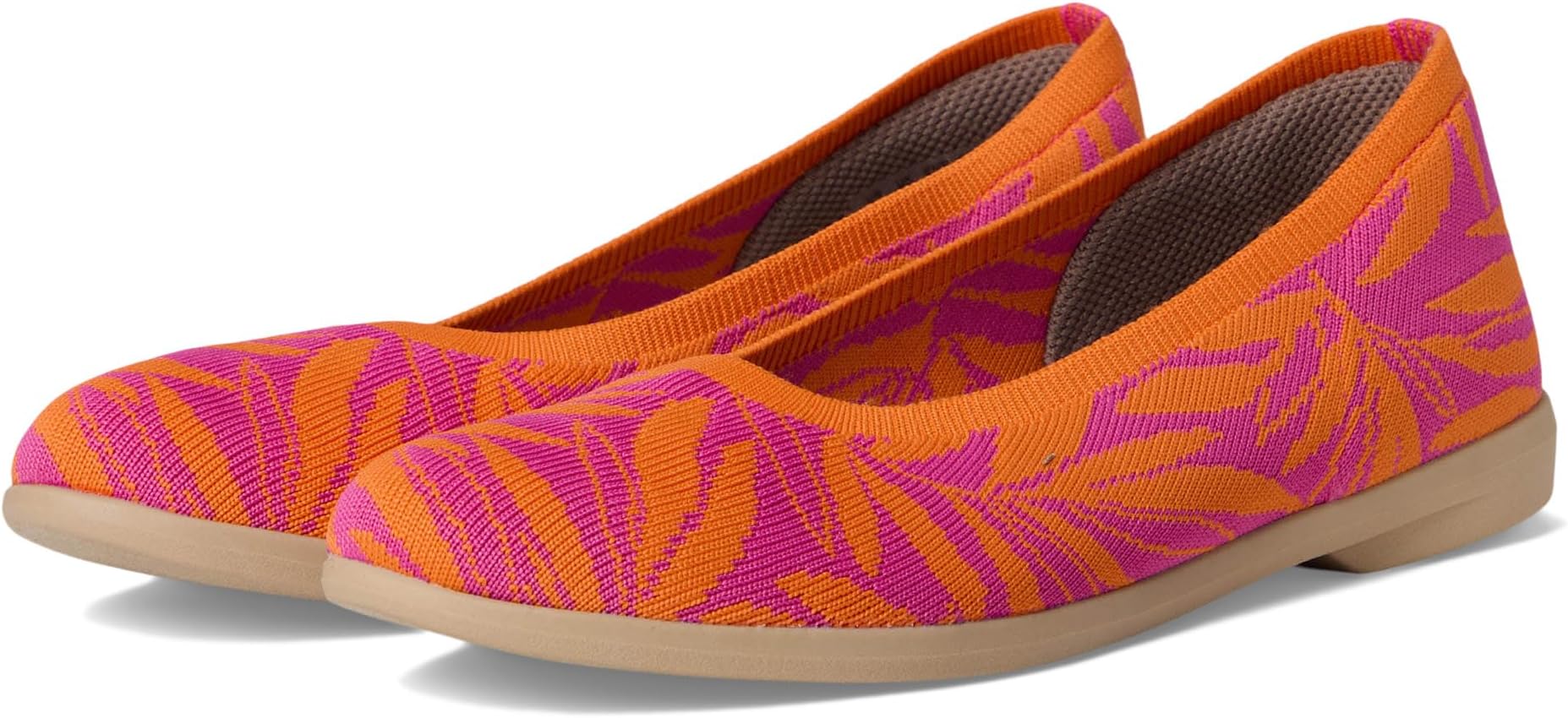 Балетки LifeStride Kit 2 Skimmers, цвет Paradise Pink Knit Fabric