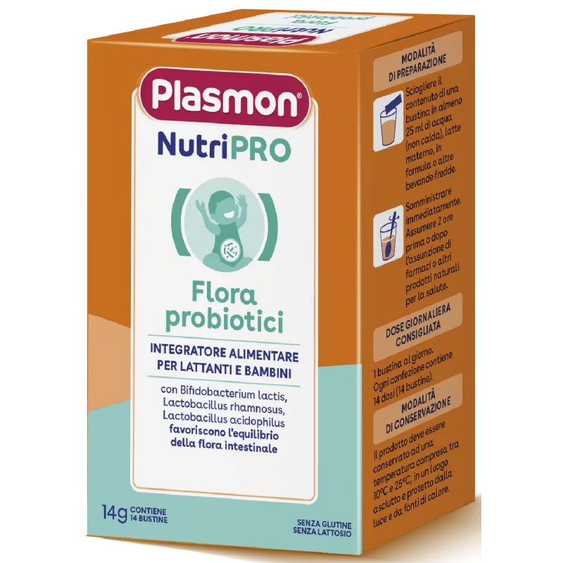 

Plasmon Nutripro Flora Безглютеновые пробиотики
