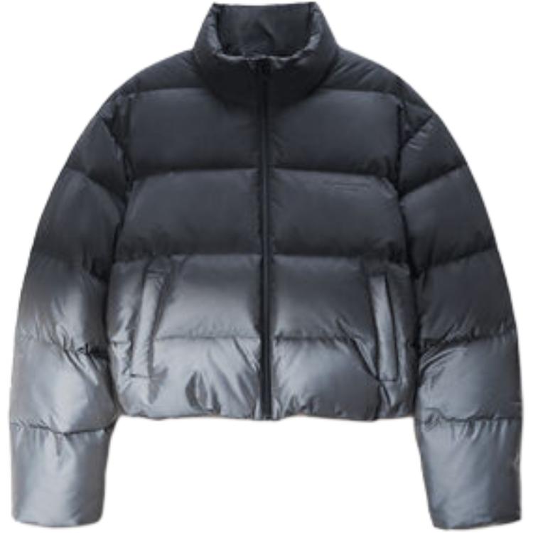 

Светоотражающая пуховая куртка Alexander Wang, серебро