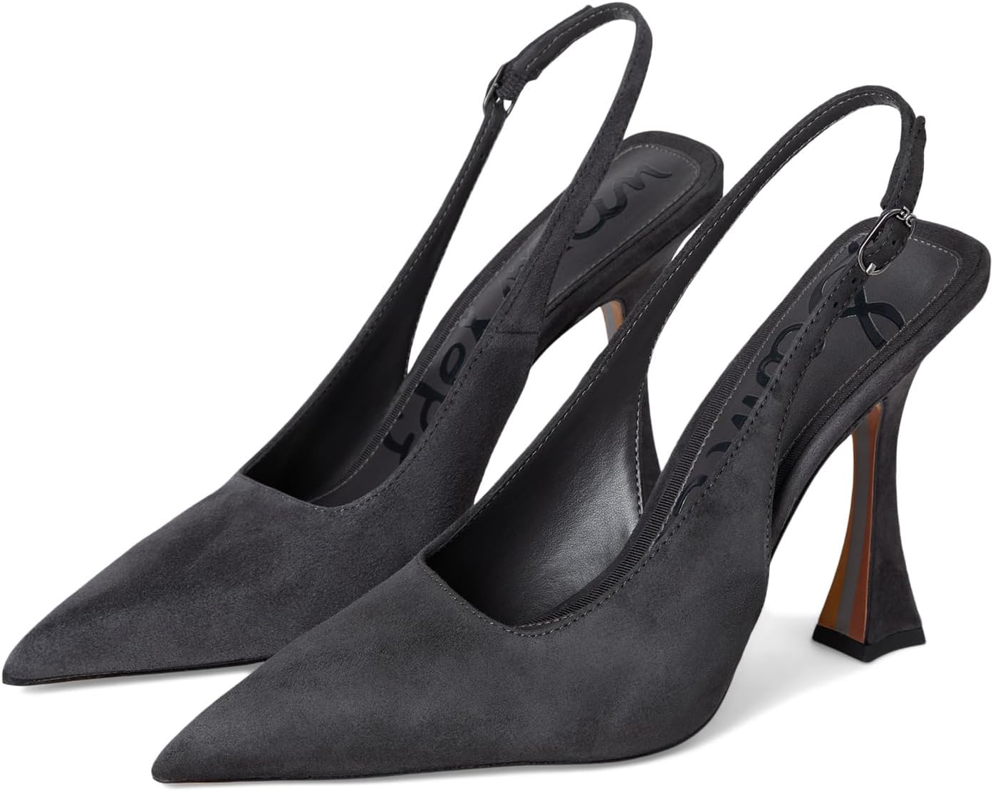 Туфли Sam Edelman Odette Slingback Shoes, цвет Graphite Gray