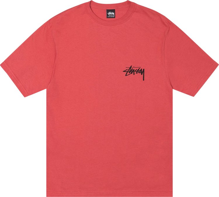 

Футболка Stussy Scorpion 'Pepper', красный