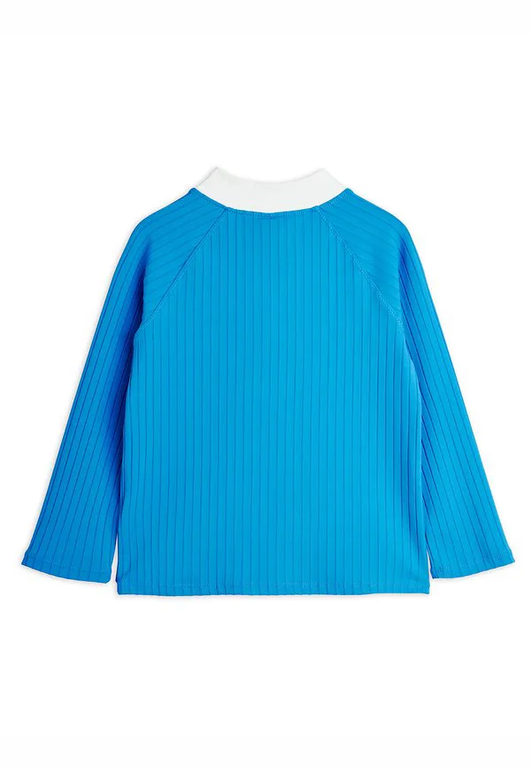 Футболка с длинными рукавами унисекс для туристического агентства Mini Rodini, Blue — фото 2