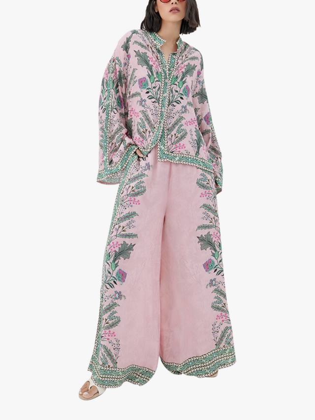 

Футболка Ariyah с цветочным принтом Raishma, Pink