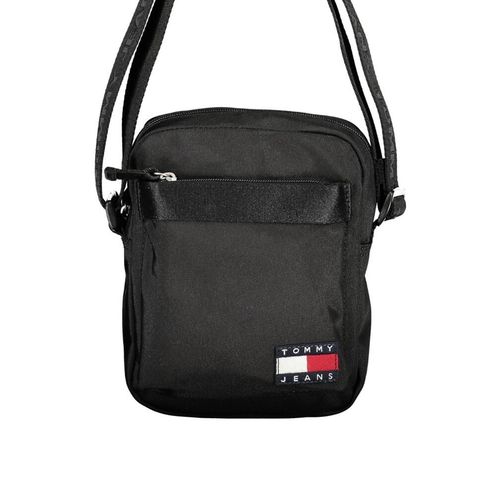 

Черная сумка через плечо из полиэстера Tommy Hilfiger