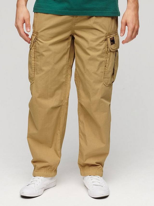 

Мешковатые брюки-парашют Superdry, цвет Dress Beige