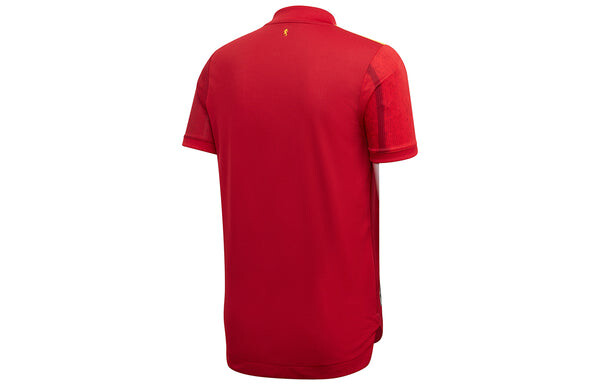 Футболка fef h au jsy au player edition spanish national team home soccer/football sports short sleeve jersey red Adidas, красный — фото 2