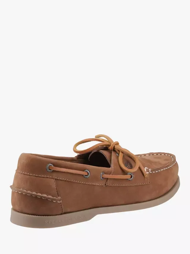 Кожаные лодочные туфли Такома Sperry, Tan — фото 3