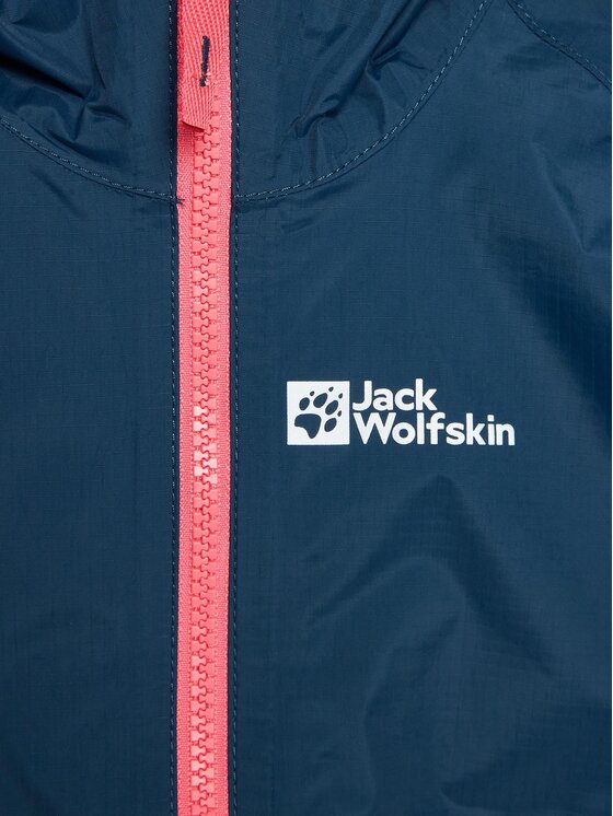 Дождевая куртка regular fit Rainy Days 1604816 M Jack Wolfskin, синий — фото 3