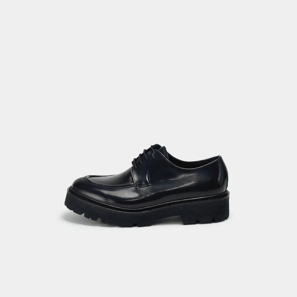 Мужские чёрные дерби Nils от Tonno22 — фото 4