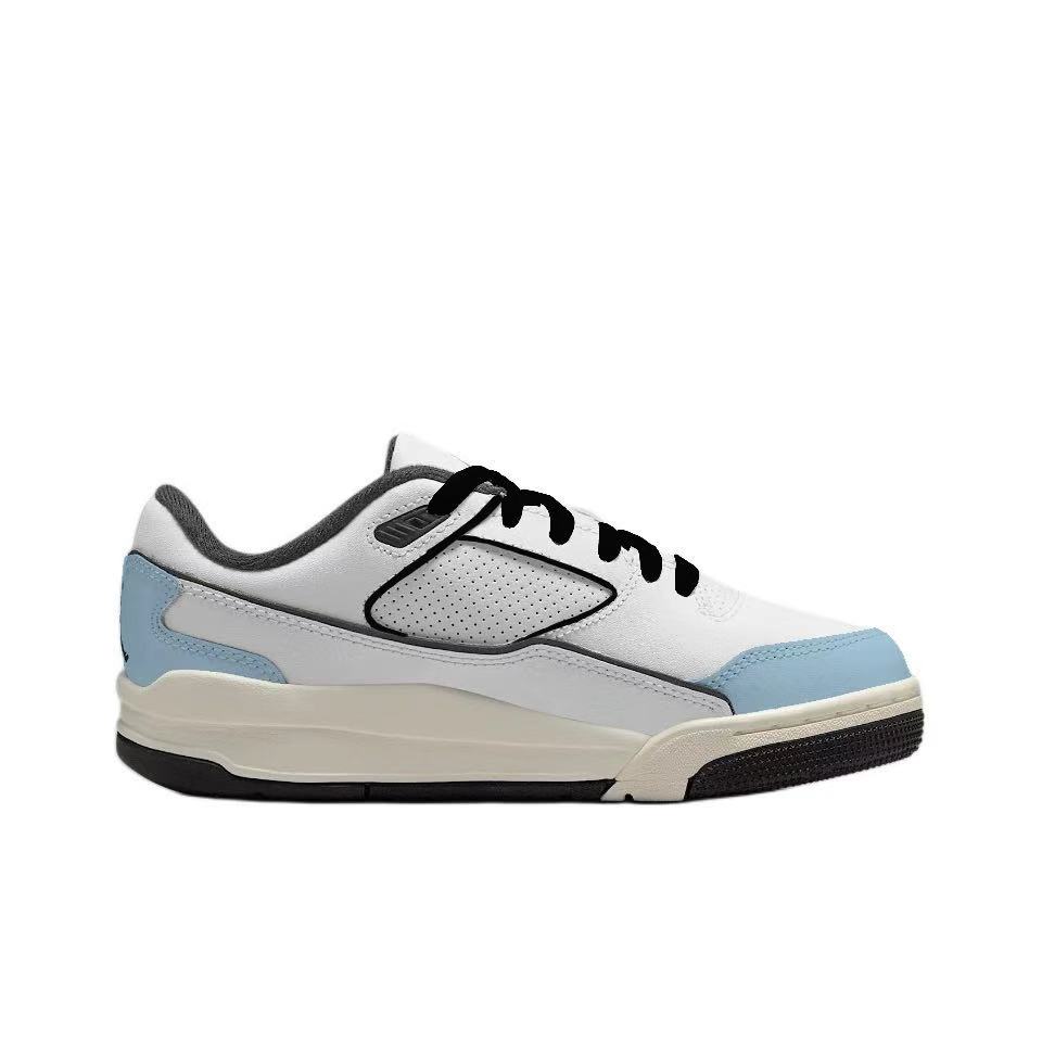 FLIGHT COURT Ocean's Heart устойчивые к истиранию низкие баскетбольные кроссовки Unisex в небесно-голубом цвете Jordan, Lake синий — фото 3