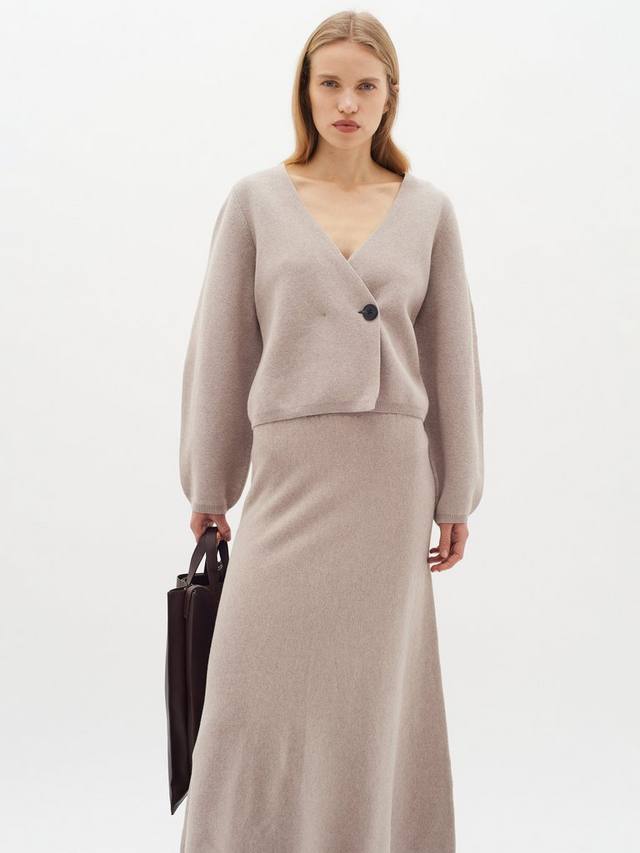 

Кардиган с запахом кайлла спереди InWear, цвет Sandy Grey