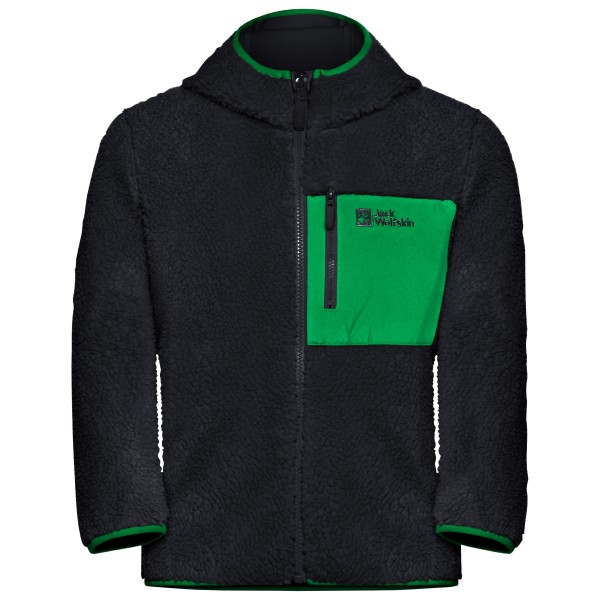 

Детская флисовая куртка с капюшоном Ice Curl Jack Wolfskin, мультиколор