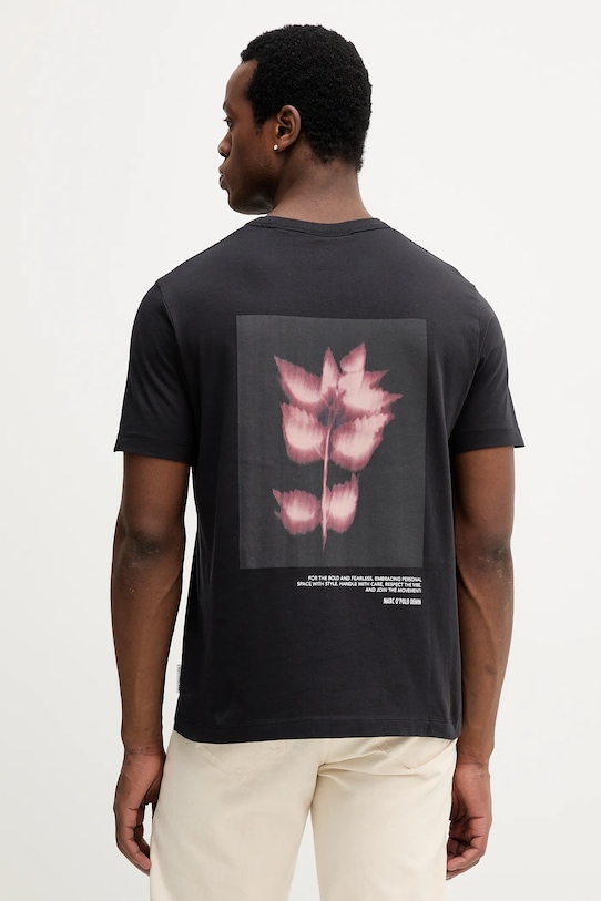 

Хлопковая футболка Marc O'Polo, черный