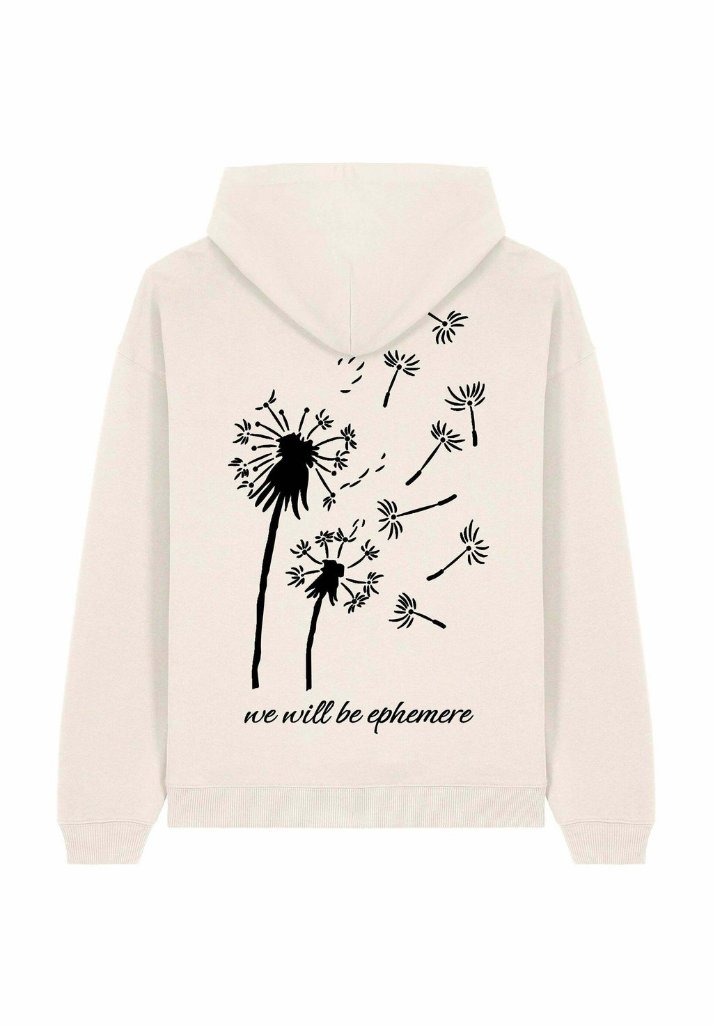 

Толстовка EPHEMERE BACK PRINT UNISEX HEAVYWEIGHT - Hoodie Mira Paris, кремовый