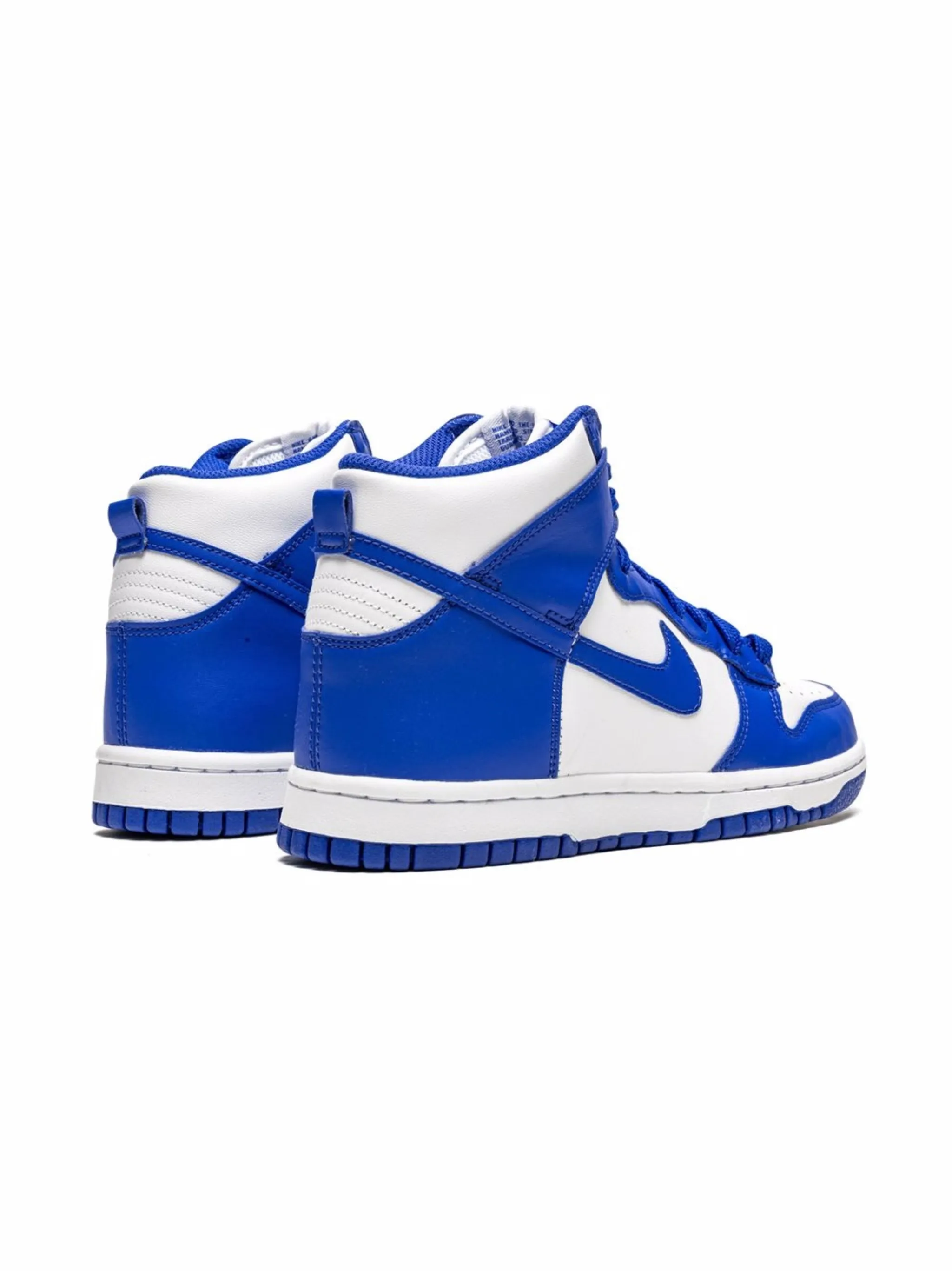 Кроссовки Dunk High Game Royal Nike Kids, белый — фото 3