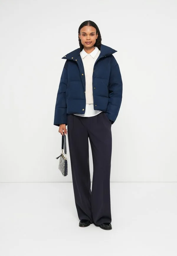 Пуховая куртка стандартного кроя Tommy Hilfiger, Dark Night Navy — фото 2