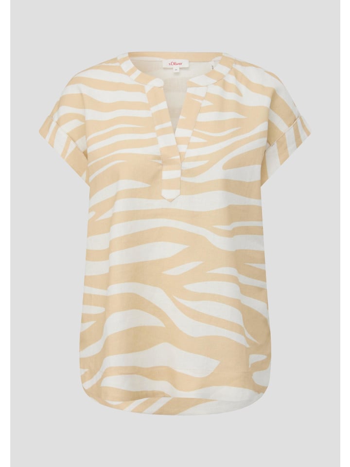 

s.Oliver Блузка цвета 81A0_бежевый