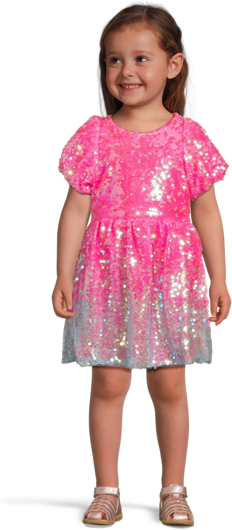 

Платье Lola and The Boys Bubble Gum Shimmer Sequin Dress, розовый